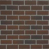 Битумная фасадная плитка Docke PREMIUM BRICK Рубиновый,м2